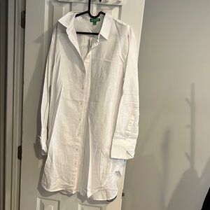 J. Crew White Mini Dress